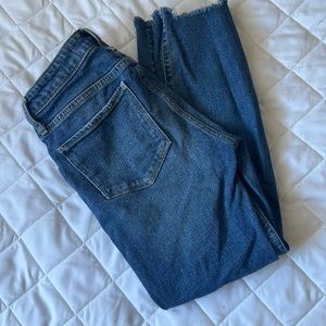 Hollister high ride slim straight size: 0 short w24 L25